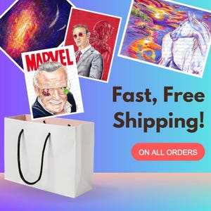Fast Free Shipping Available on Captain America and Peggy Carter Endgame Art Print