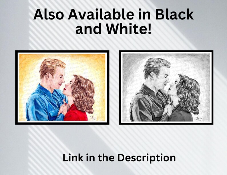 Captain America and Peggy Carter Sticker Captain America and Peggy Carter Romance Poster Marvel Wall Decor are available in both color and black and white