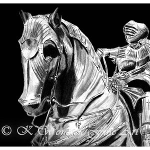 Royal Knight Art Print