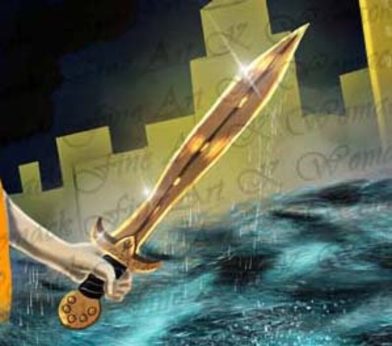 Percy Jackson Art Print Lightning Thief Decor Percy Jackson Poster ...