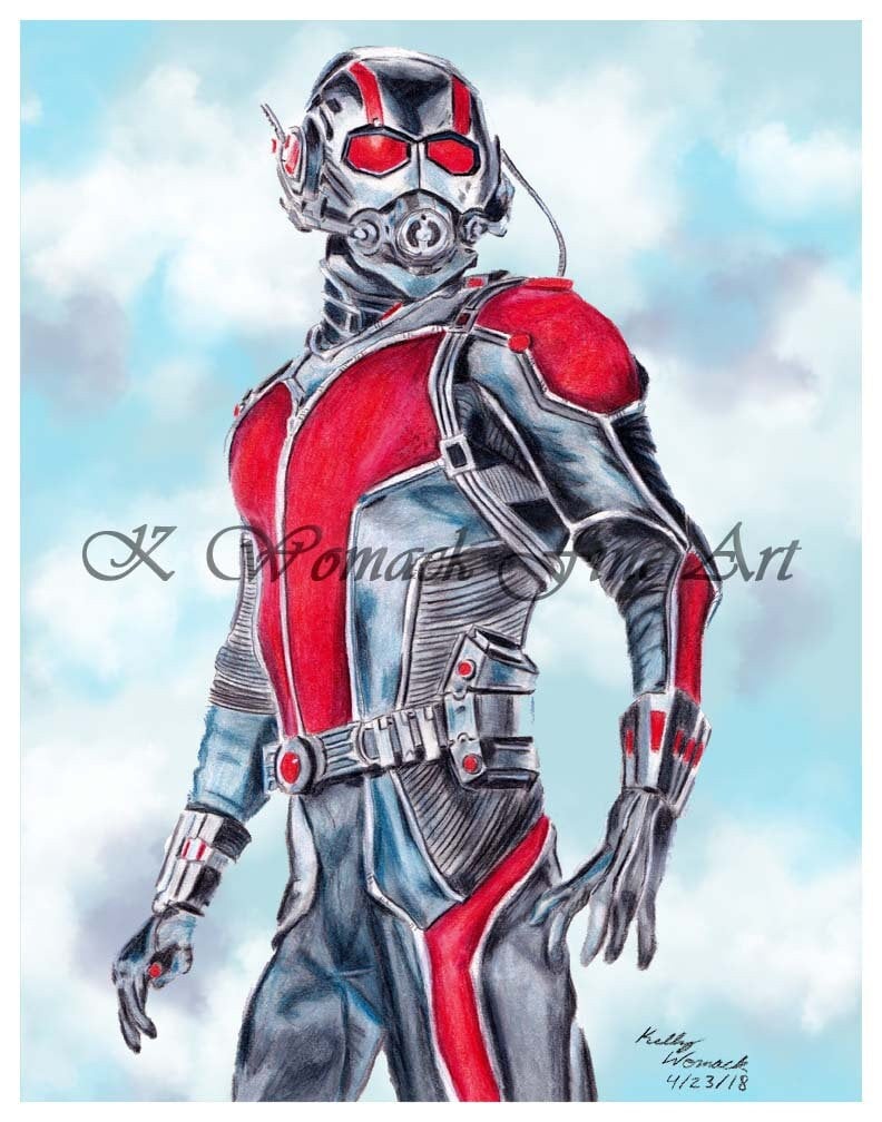 Ant Man #1 Poster by John Barack - Fine Art America