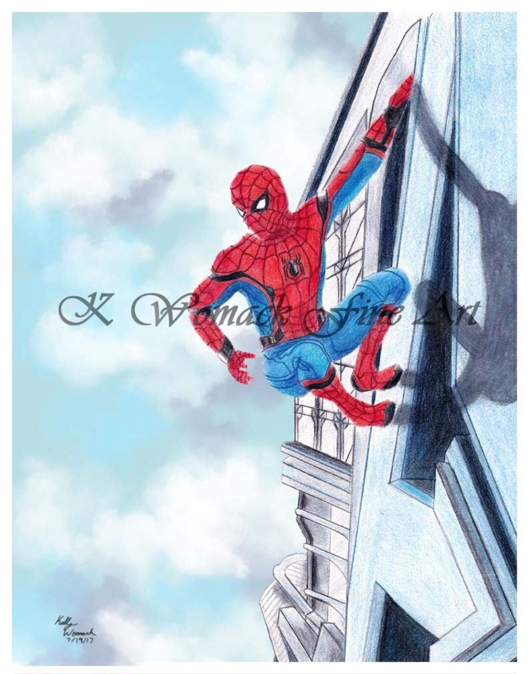 Spider Man Art Print - Etsy