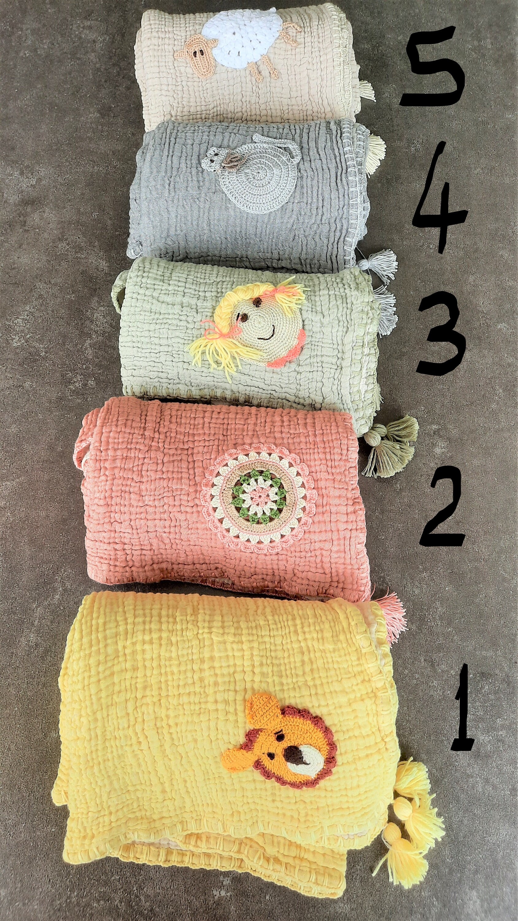 Baby Blanket / 4 Layer Muslin Baby Blanket / Soft Baby Blanket Etsy