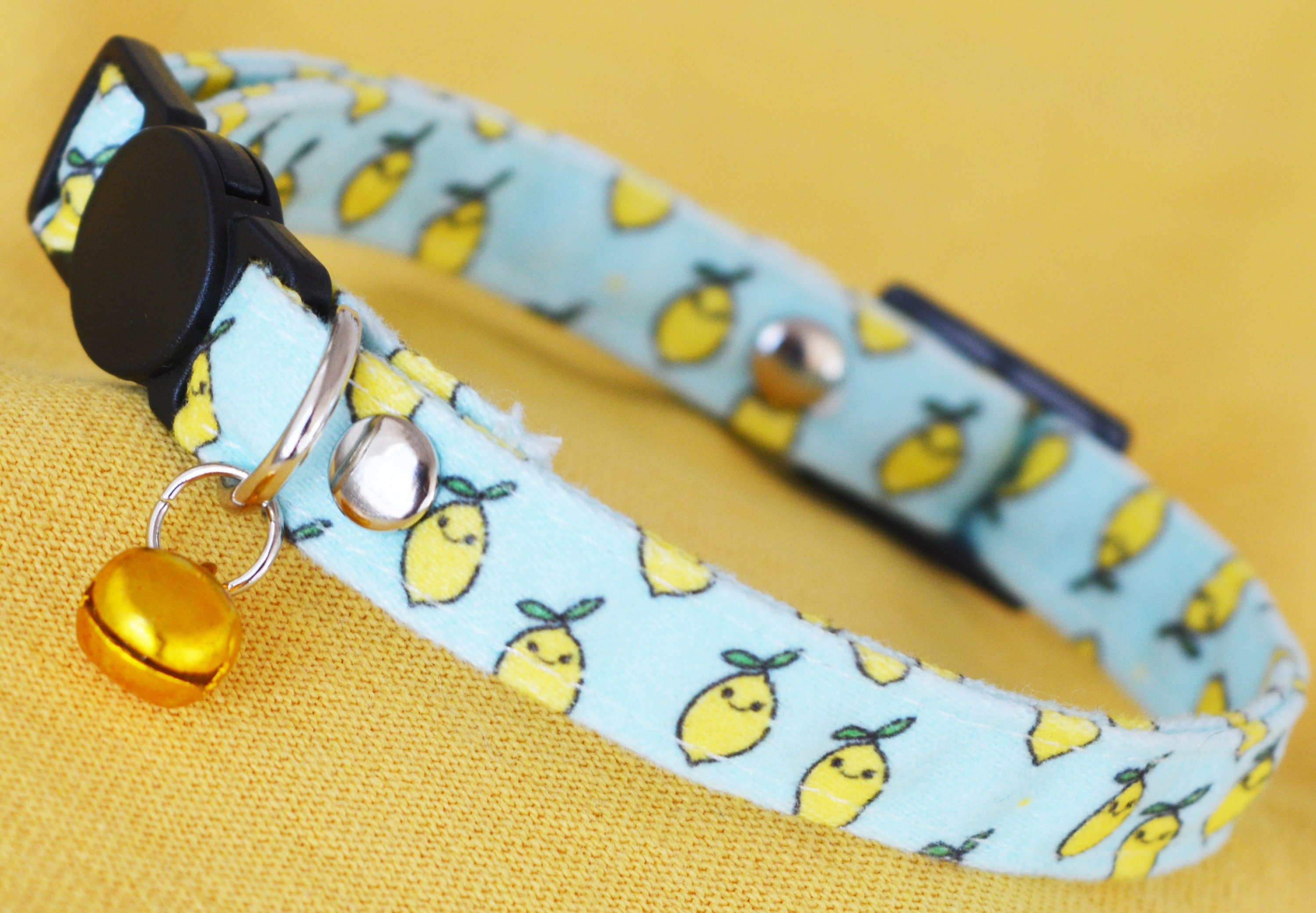 Lemon Cat Collar Etsy UK
