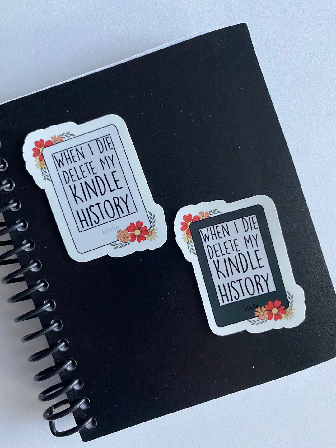 thumbnail interactive-video image 1 of If I Die Delete My Kindle Unlimited History Sticker Kindle - UK 1 of 14