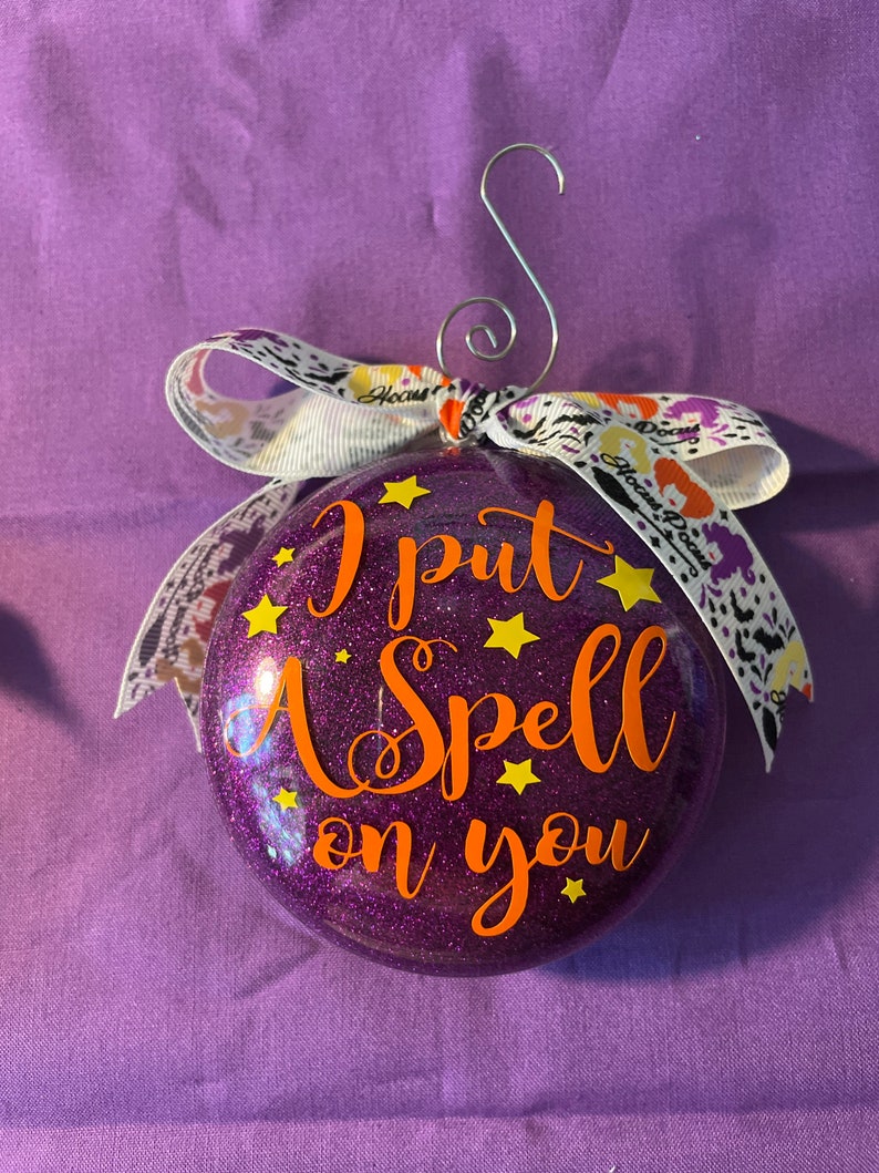 Halloween Ornaments Witch Ornaments Halloween Ornaments Etsy