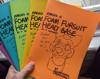 DIY Fursuit Head Base Tutorial Zine