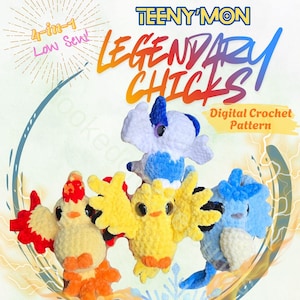 Teeny&#39;mon: legendarische kuikens