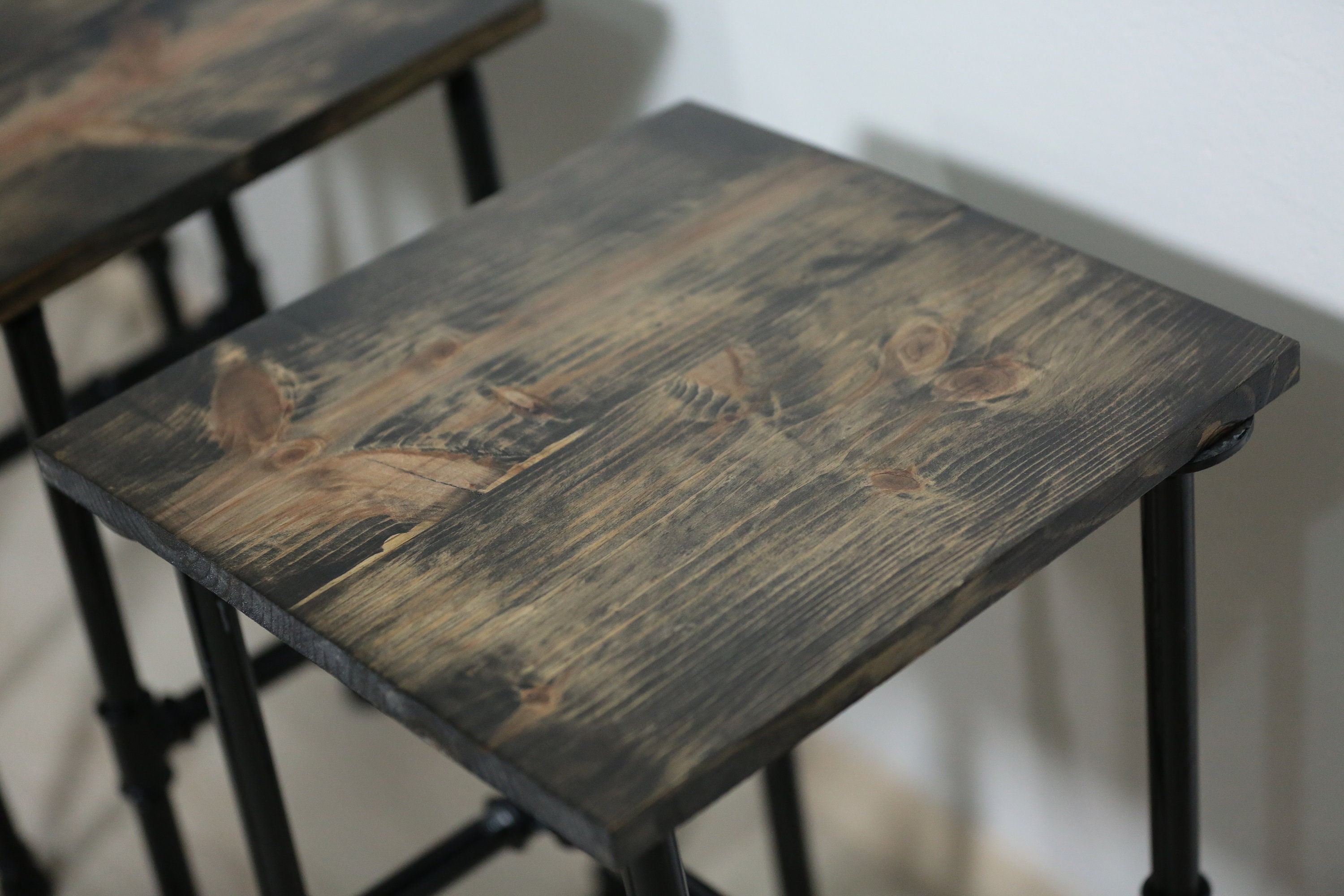 Rustikaler Kneipentisch Kneipentisch aus Altholz | Etsy