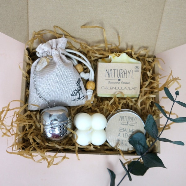 Care Package For Her,  Spa Gift Box for Women, Pampering Hygge Gift Box for Her, Tea Gift Box, College Care Package