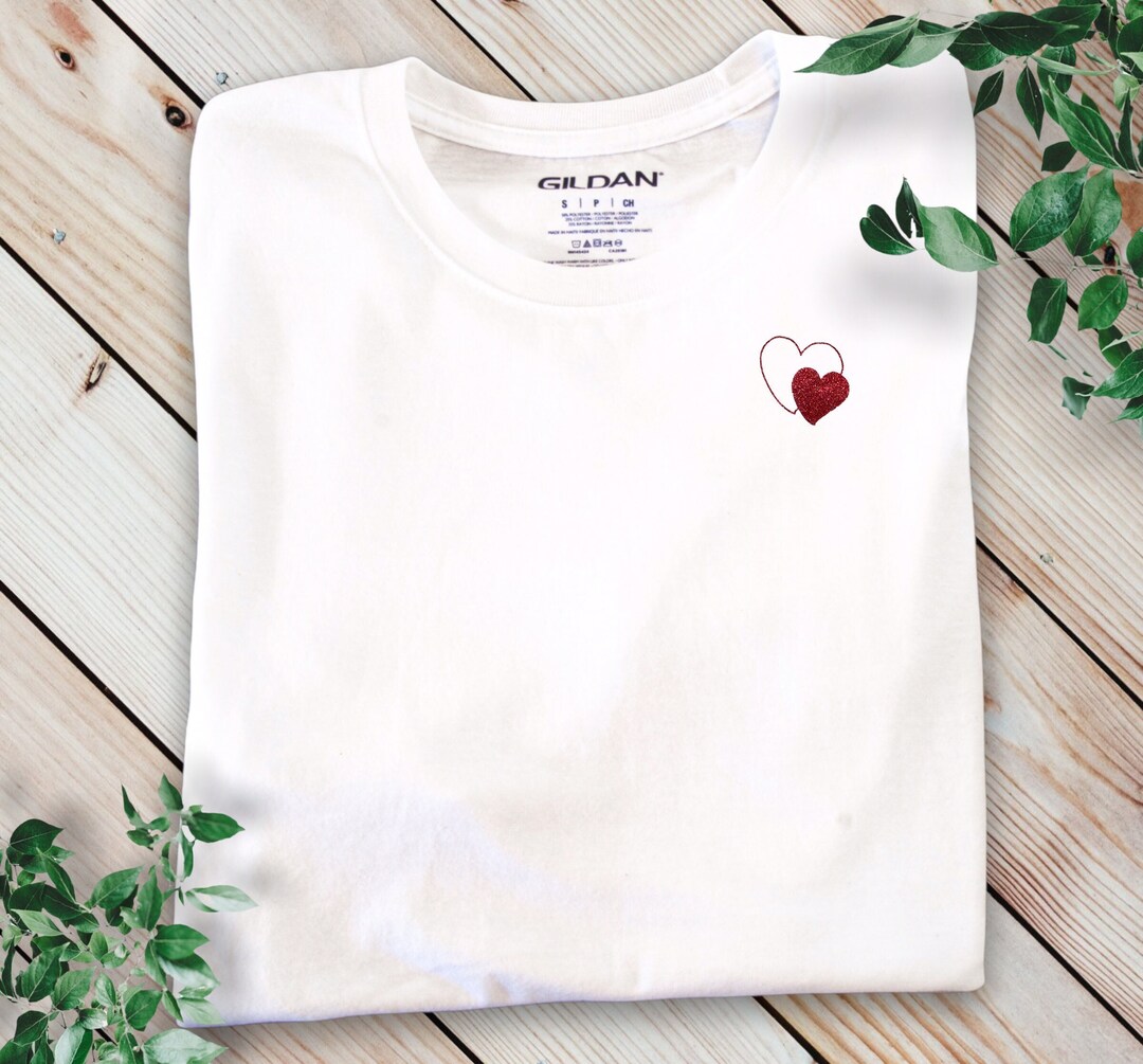 Small Red Heart Tee