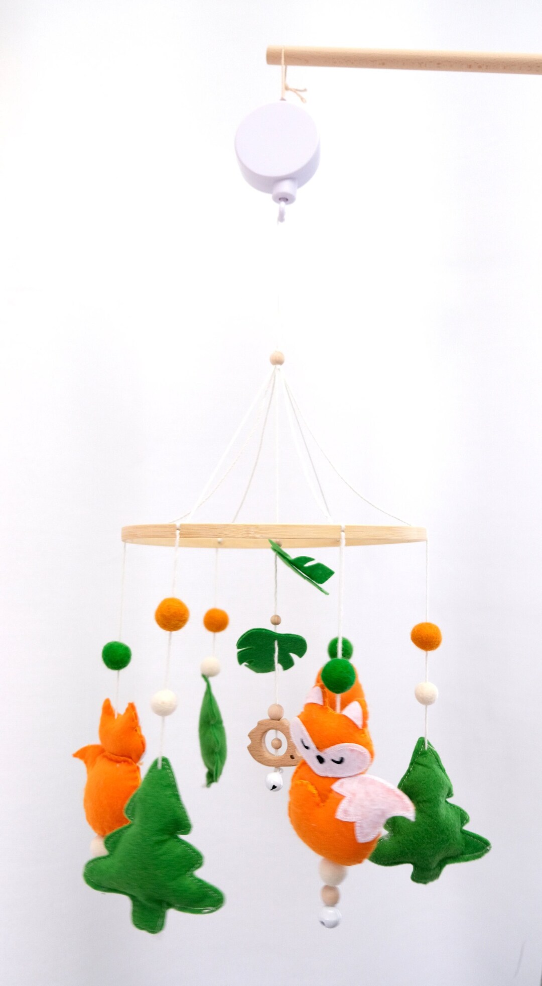 Woodland Baby Mobile Forest Hanging Baby Mobile Felt Baby Etsy