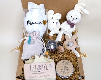 New Mom Gift Basket -Soon To be Mom-  First Time Mom Gift - Care Package for Her - Best Friend Gift Box - Expecting Mom Gift