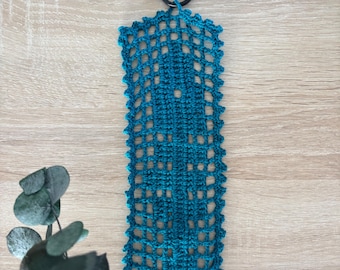 Patron Crochet Filet Sardine | Diagramme Pixel Art Moderne | Motif Facile Débutant | Cottagecore | Fichier PDF Téléchargement Numérique