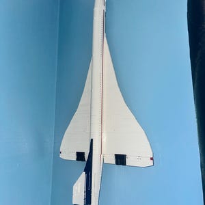 Lego Concorde wall mount