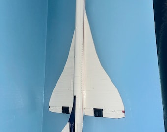 Lego Concorde wall mount