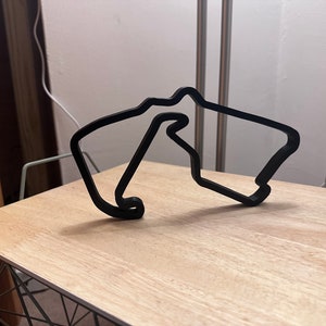 Silverstone F1 track 3d printed
