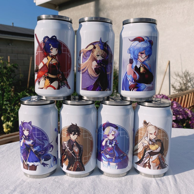 Genshin Impact Thermal Water Bottles Etsy