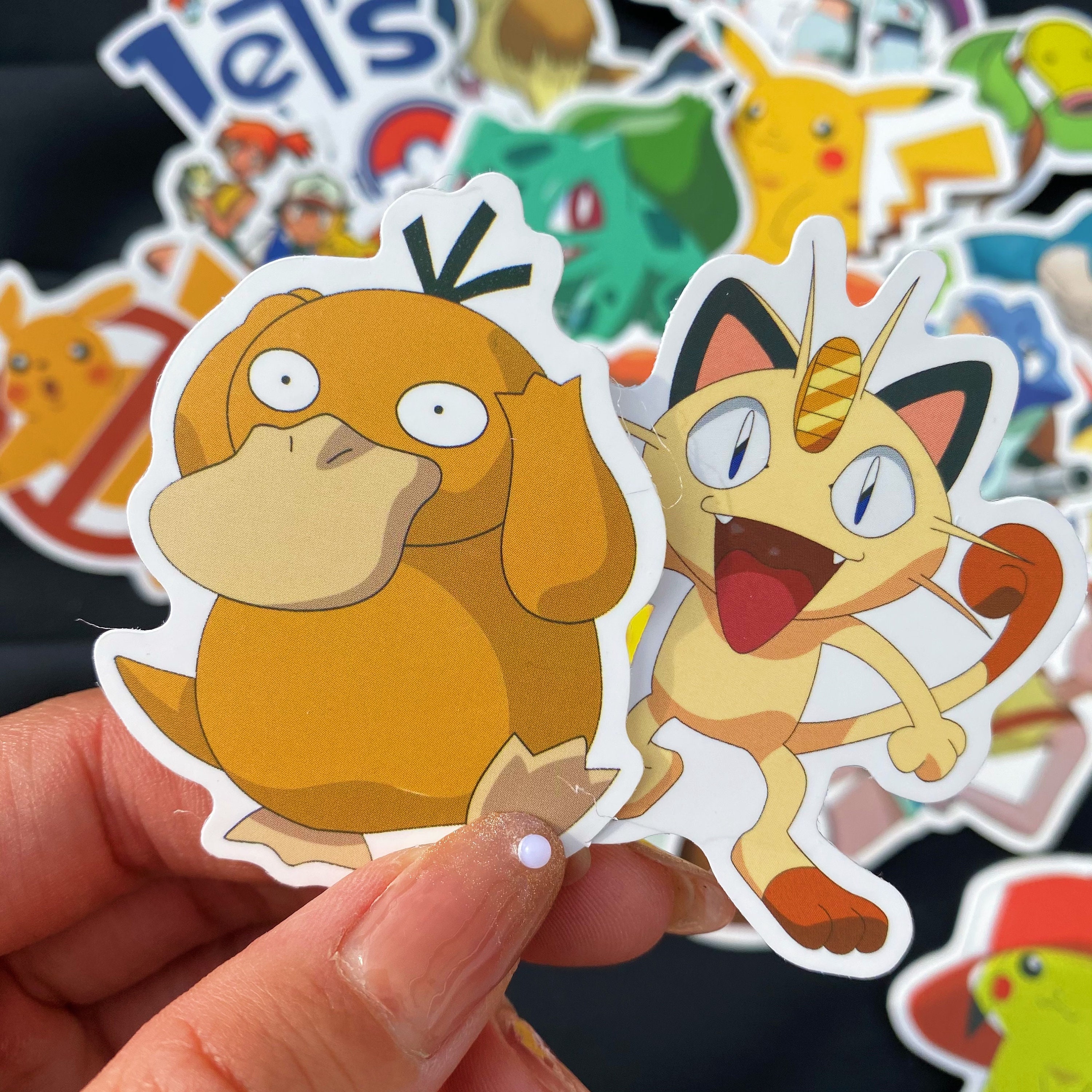 Pokemon stickers 50 assorted pokemon stickers Etsy