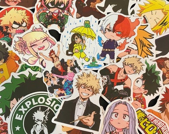 anime stickers etsy