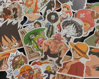 One Piece Stickers Etsy