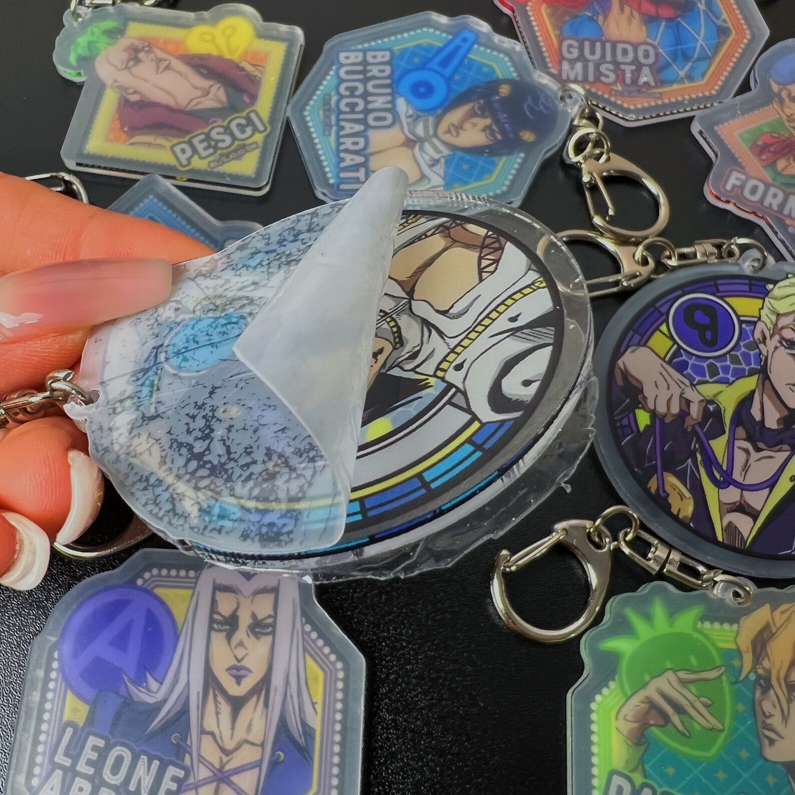 JOJO Keychains Jojo's Bizarre Adventure Keychains Etsy Australia