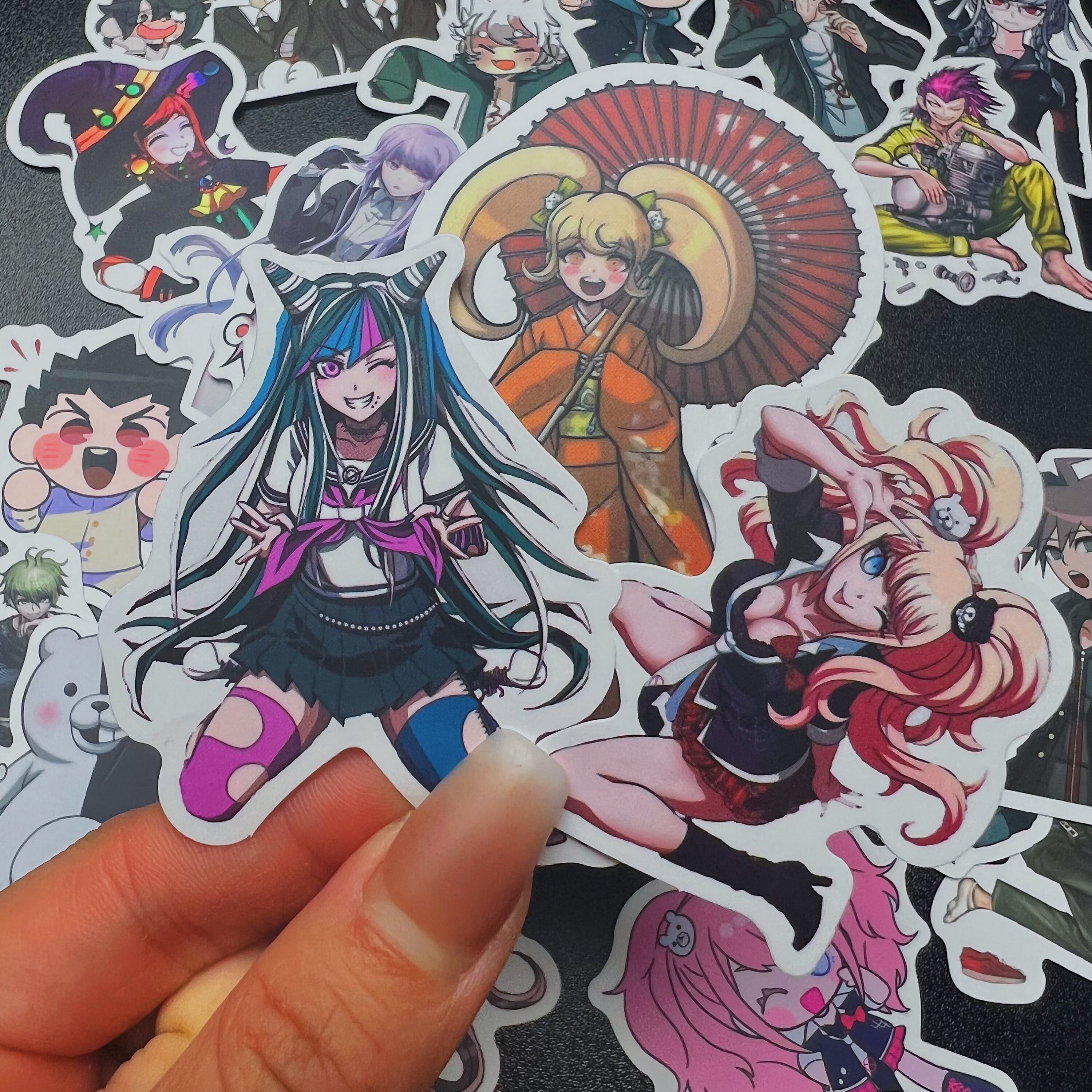 25/50 anime stickers Danganronpa stickers Stickers Paper etna.com.pe