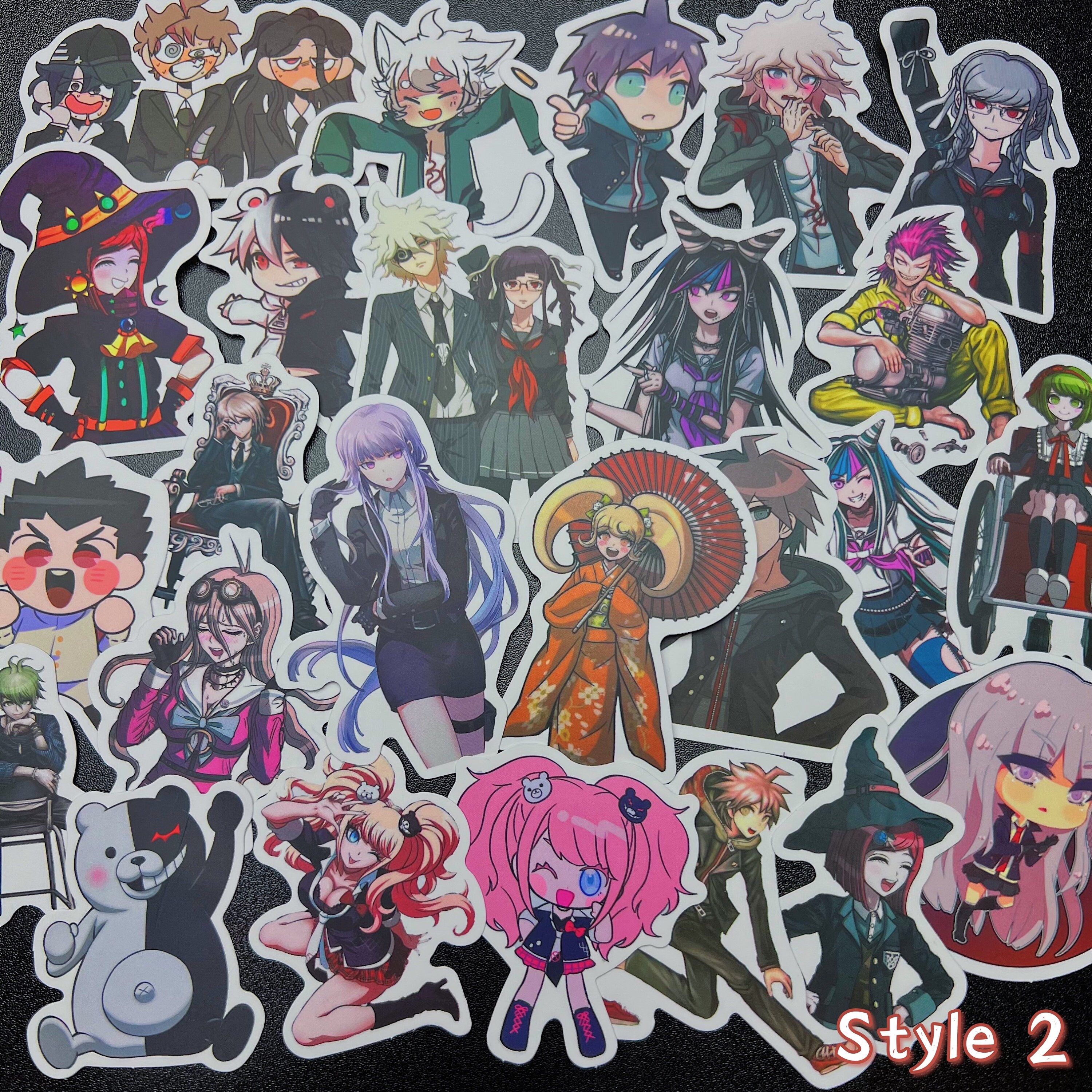 25/50 anime stickers Danganronpa stickers Stickers Paper etna.com.pe