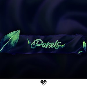 Twitch Panels - Nature Theme | P2U | Instant Delivery