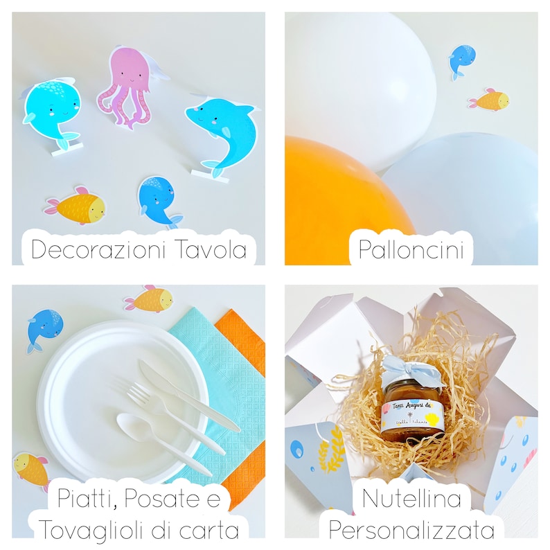 Componi il tuo Party Kit Compleanno Personalizzato Festa a Tema Allestimento Kids Box Stampato immagine 7