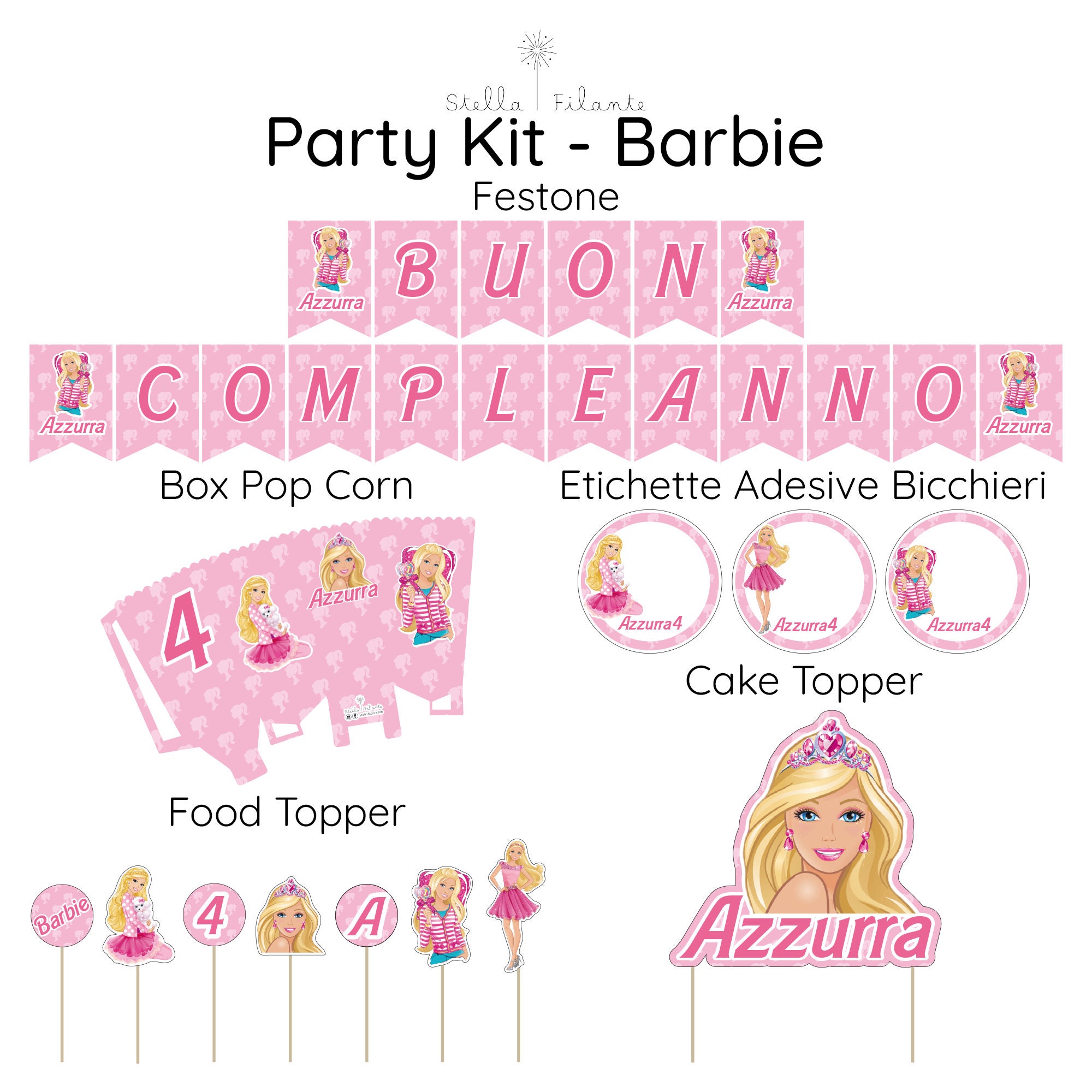 Barbie birthday party -  Italia