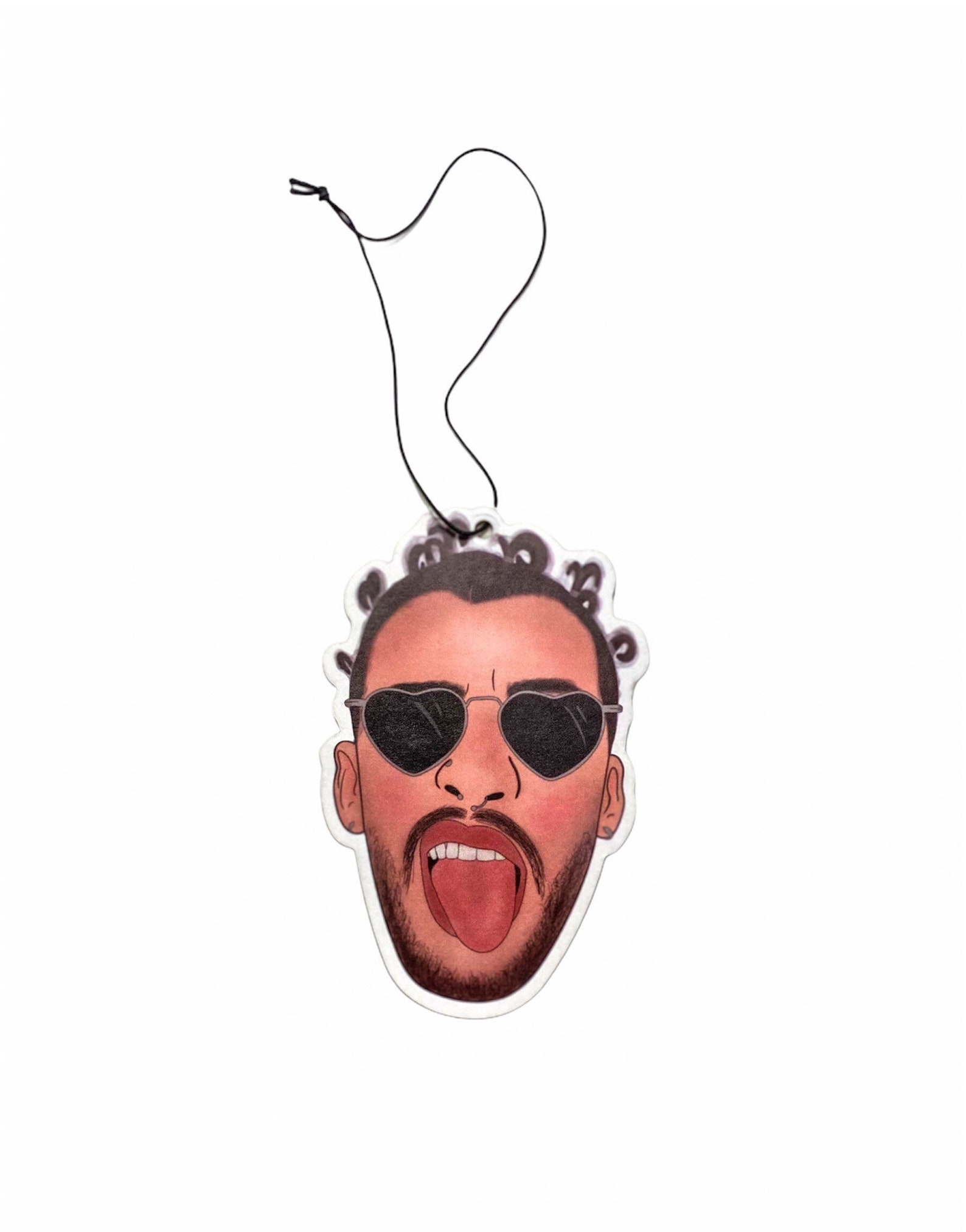 Bad Bunny Car Air Freshener Bad Bunny Fan Gift Car Accessories Etsy