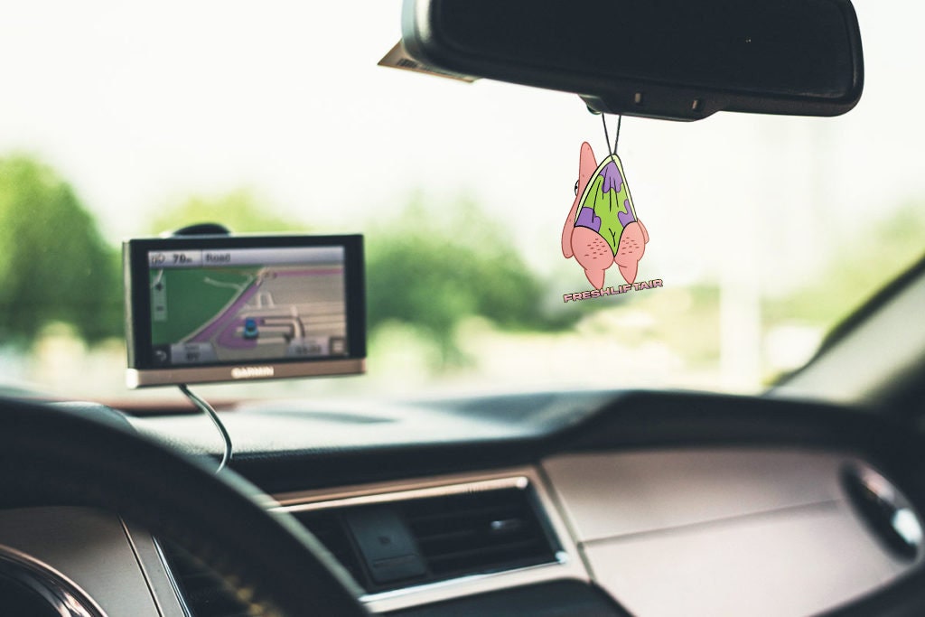 Car Air Freshener Funny Patrick Star Etsy