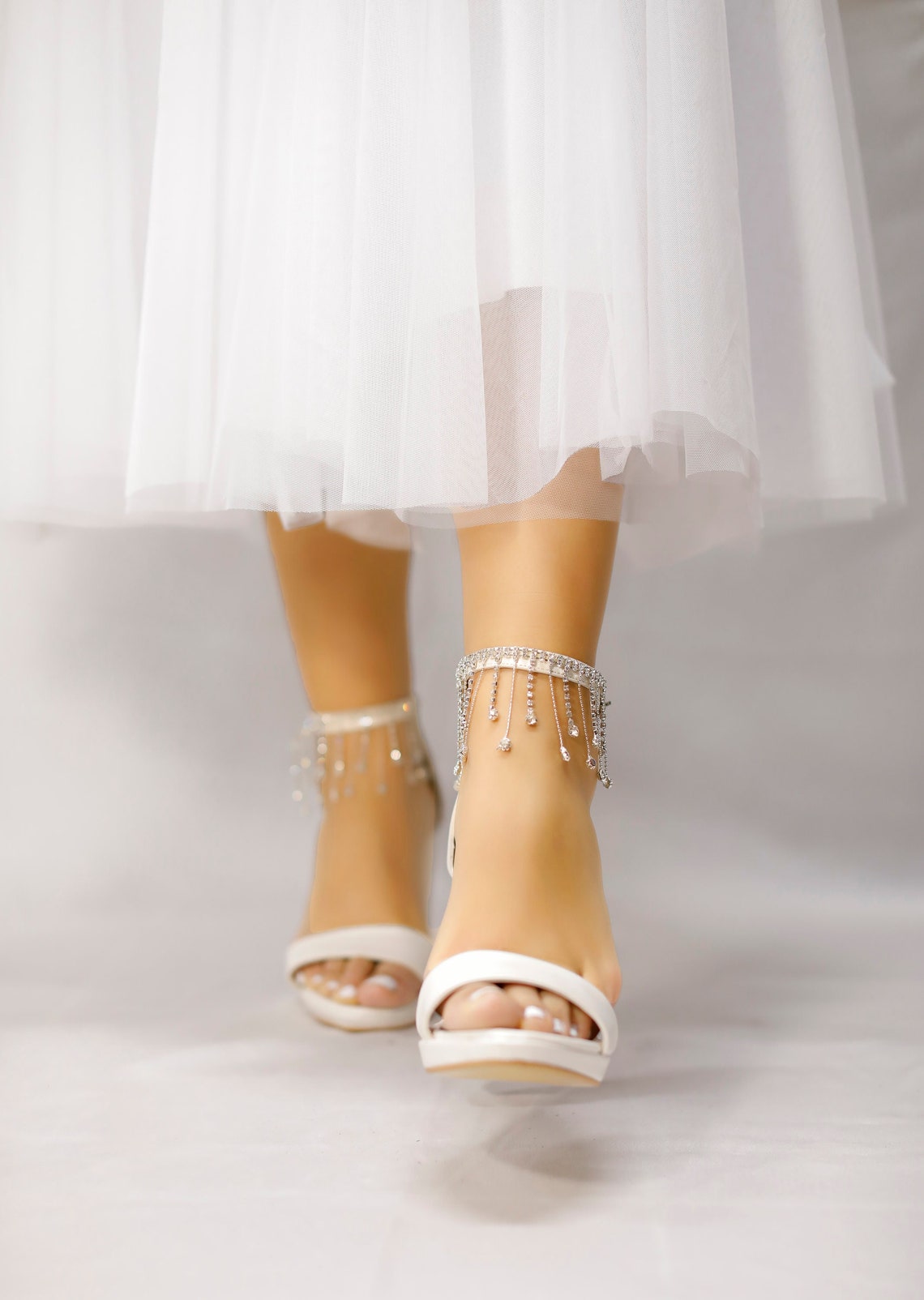 block heel wedding shoes