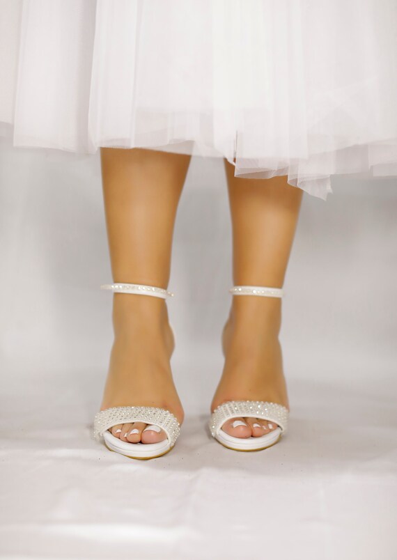 Wedding shoes cheap no heel