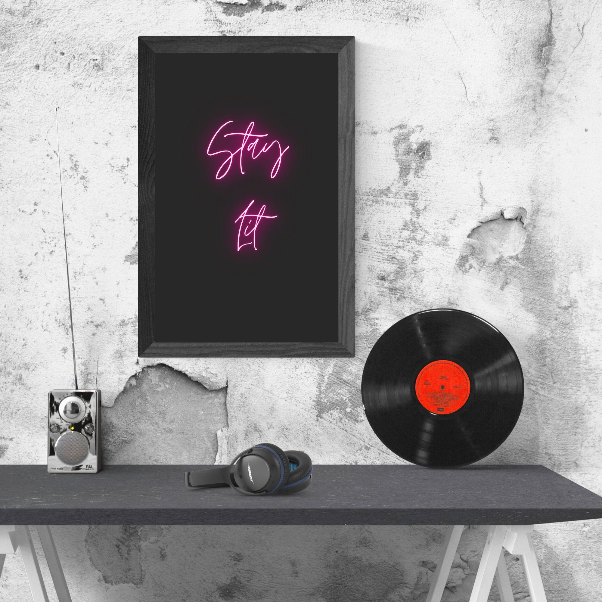 Stay Lit Wall Art Poster Printable Digital Download Etsy UK