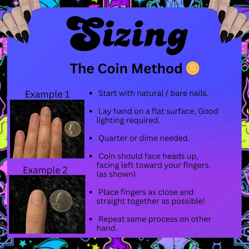 Nails Coin Method Examples Fairy Wings Press on Nails | Cottagecore Nails | Iridescent Nails ...