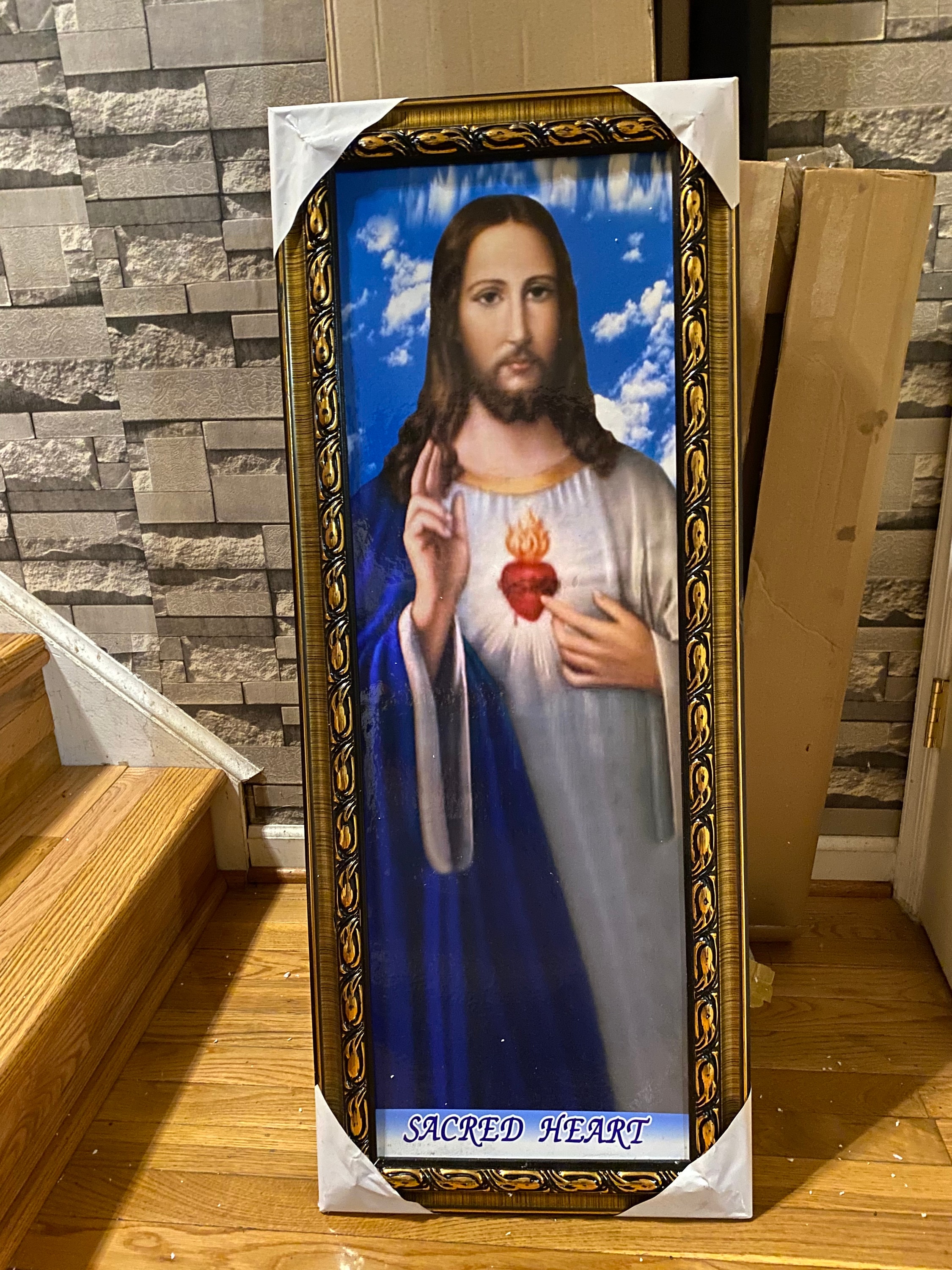 Jesus Christ Picture Frame in Frame Etsy