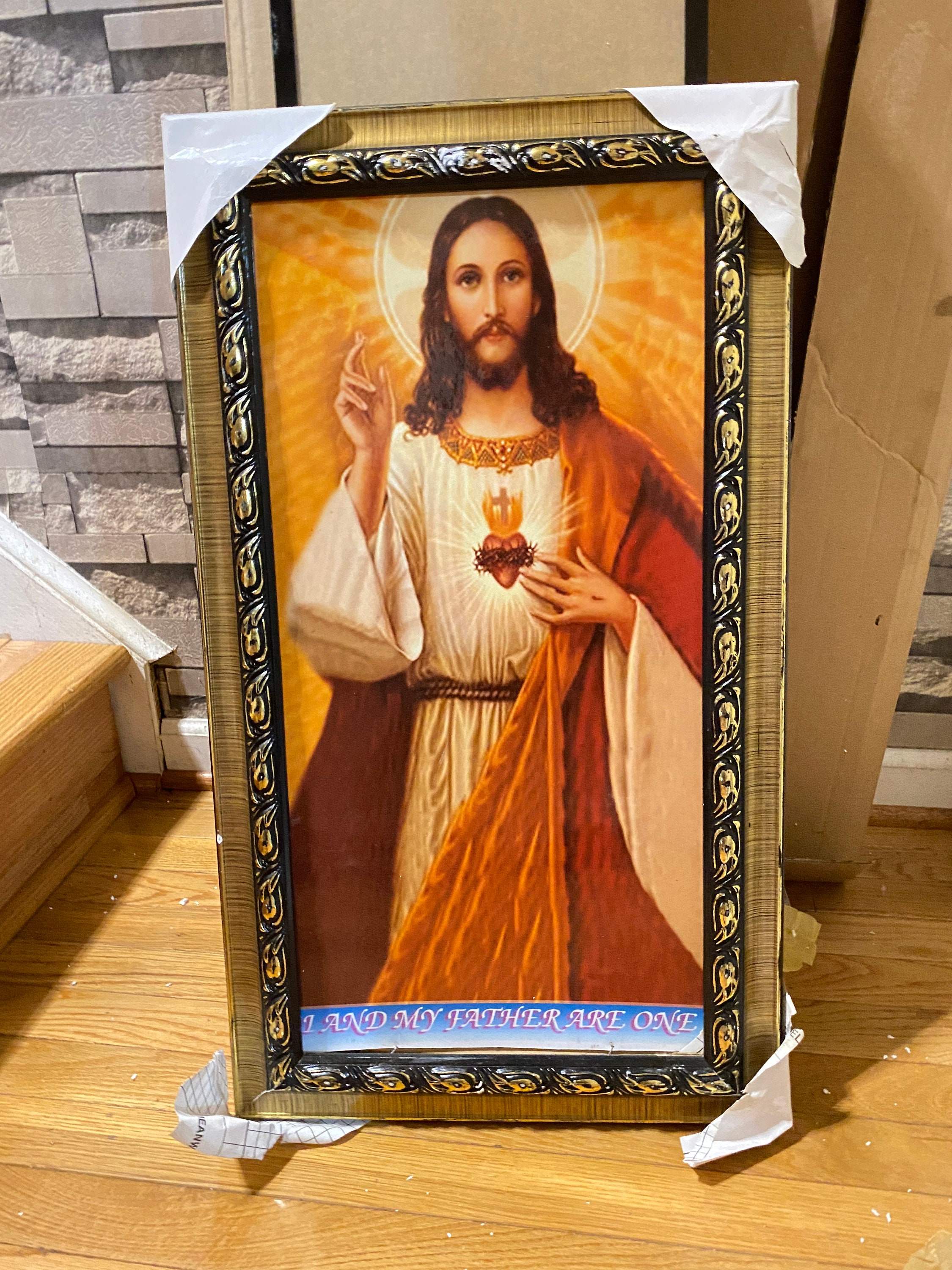 Jesus Christ Picture Frame Etsy