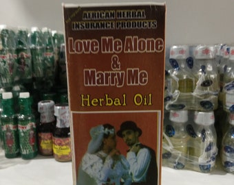 African Insurance Love Me Alone & marry Me  herbal oil