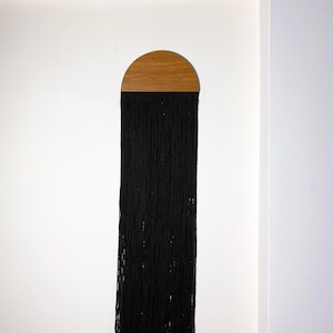 DeepB Boho Wall Hanging - Half Moon - Macrame Wall Hanging - Textile Art - Macrame - Wall Decor