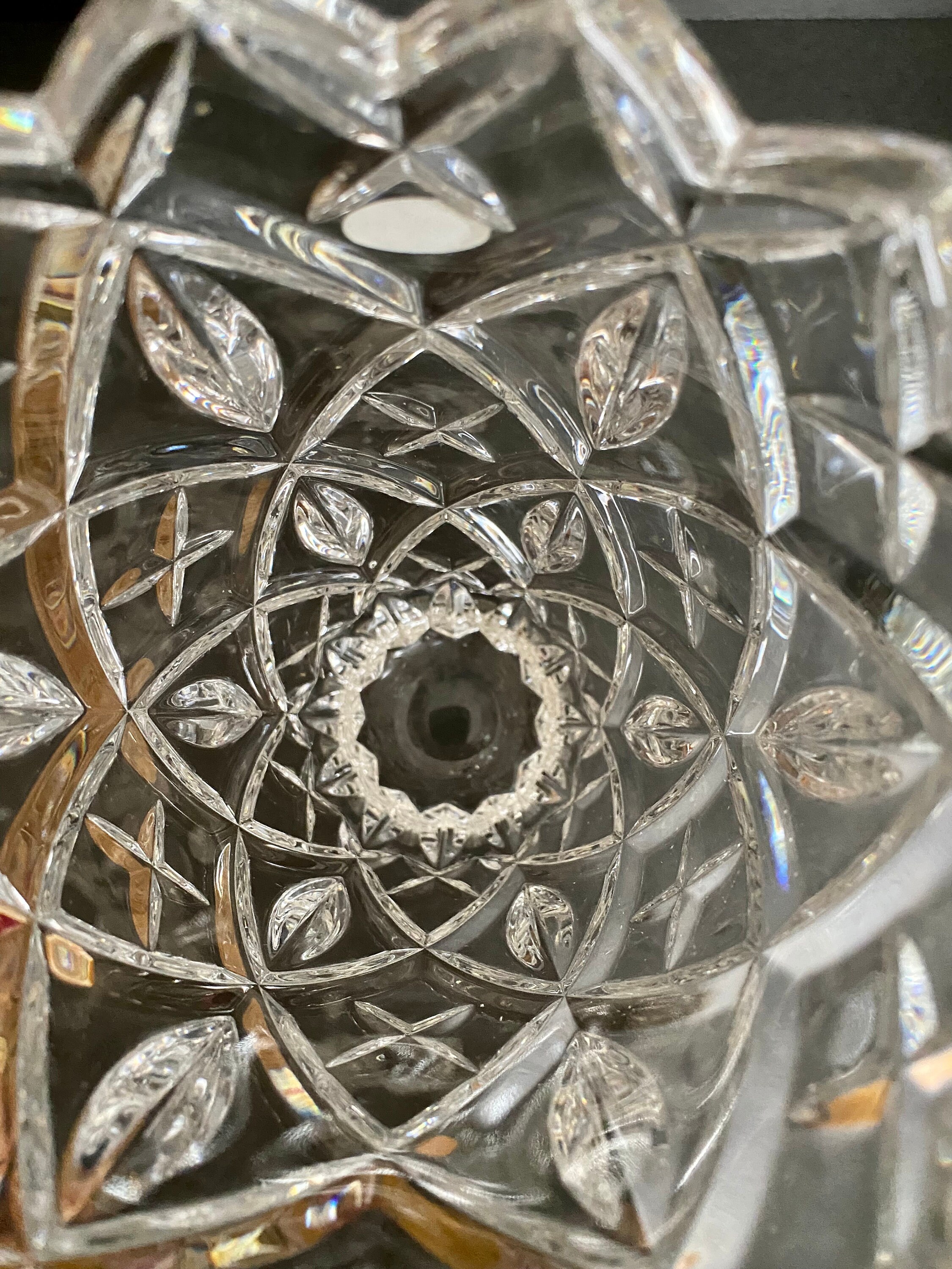 Gorham Vintage Lead Crystal Vase. Etsy