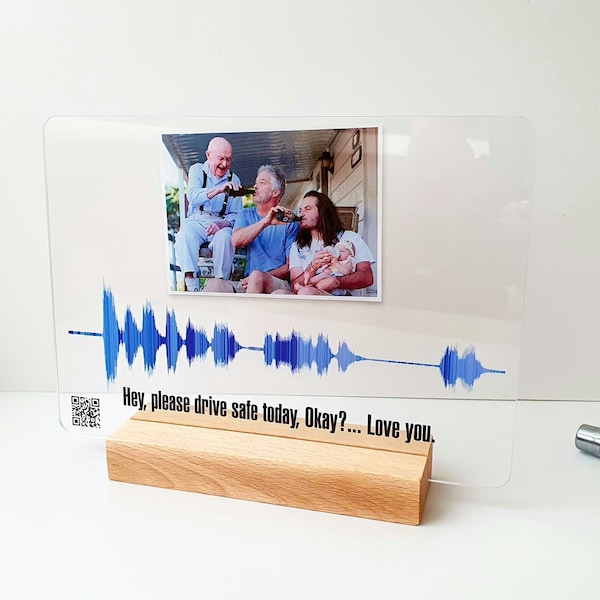 Voice Recording Picture Frame Etsy