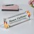 Personalized Teacher Desk Name Plate: Lighted Sunflower Decor