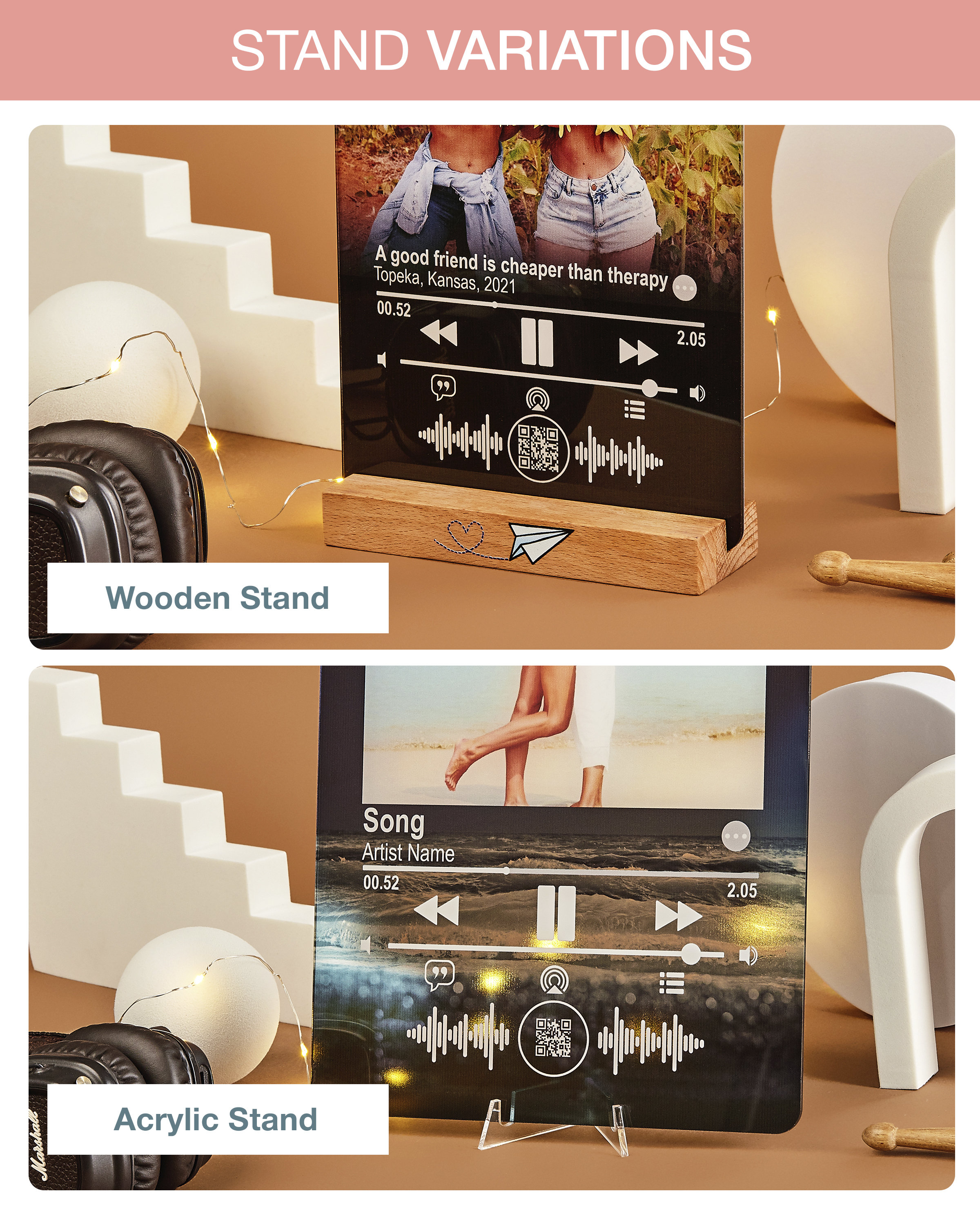 Music Plaques Personalized Plaque Photo Plaque Music Photo Etsy