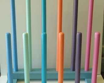 Wellington Boot Stand Wooden Wellie Rack Welly Storage Multi Colour School Etc 6 Pairs