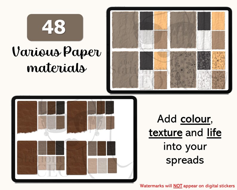 Goodnotes Stickers Scrapbook Digital Stickers Ipad Digital Etsy