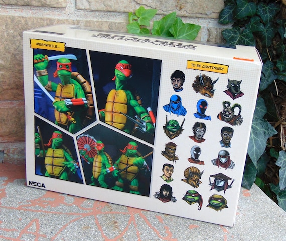 1980s Teenage Mutant Ninja Turtles Original Comic Sketch Version