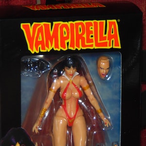 Figurine Vampirella Par Clayburn Moore - Mooreaction - Orange - 2000