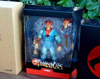 Jaren 80 Cartoon ThunderCats TYGRA-actiefiguur, Super7 Ultimates, nieuw in doos